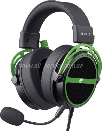 �������� Havit HV-H2030E Black/Green (6939119067076)