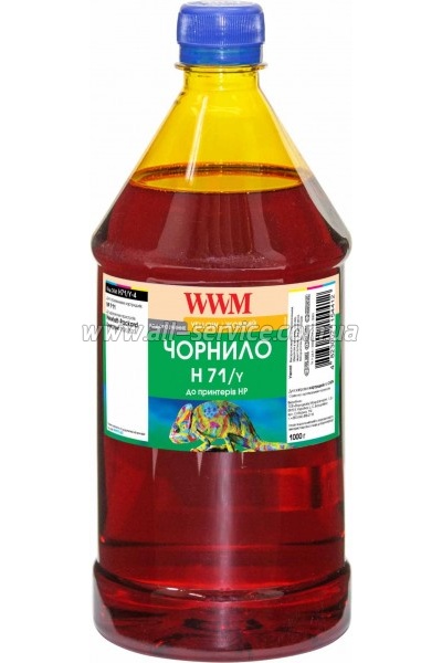  WWM  HP 711 1000 Yellow  (H71/Y-4)