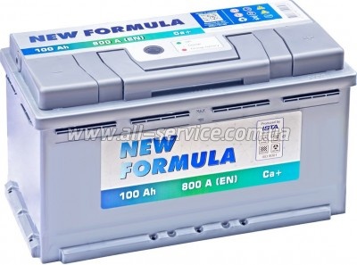   NEW FORMULA 100Ah  (-/+) 800EN (6002204219)