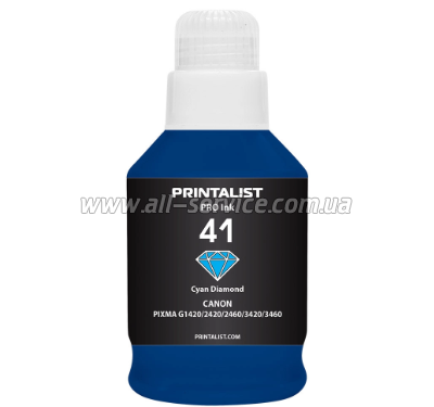  PRINTALIST GI-41 Canon Pixma G2420/ G3420 190 Cyan (PL41C)