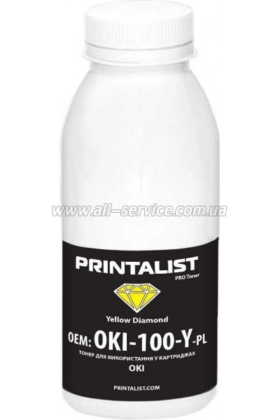  PRINTALIST OKI Universal  100 Yellow (OKI-100-Y-PL)