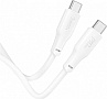 ���� ������ USB-C to USB-C 1.0m 240W TPE X93 white HOCO (6931474790736)