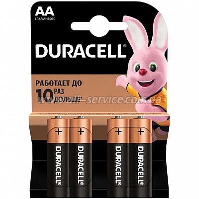  Duracell AA MN1500 LR06 * 4 (5000394052536 / 81551270)