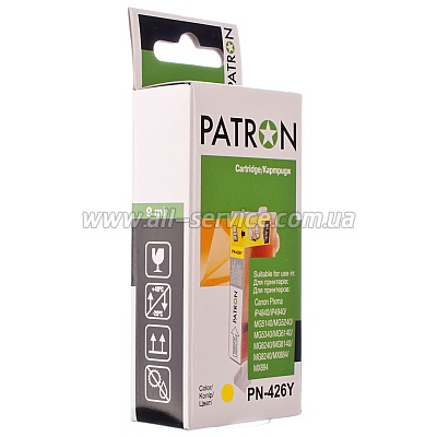  CANON CLI-426Y (PN-426Y) YELLOW PATRON