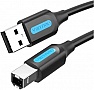 ������ ��� �������� USB 2.0 AM/BM 10.0m ferrite black Vention (COQBL)