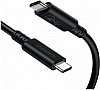 ���� ������ USB-C to USB-C 0.8m USB4 40Gbps PD 100W 8K60Hz Choetech (XCC-1028-BK)