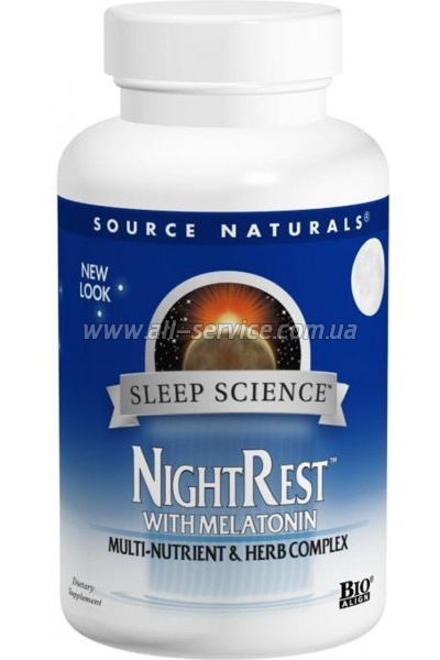 -  Source Naturals    , NightRest, 50  (SN0357)
