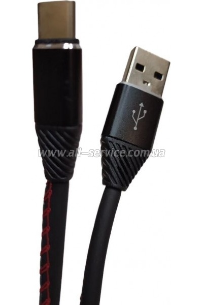 ���� ������ USB 2.0 AM to USB-C 1.0m 2.4A black XoKo (XK-CTC-005-BK)