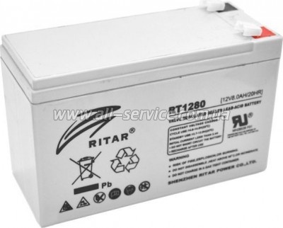   Ritar AGM RT1280 12V-8Ah (RT1280)