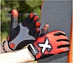    MadMax MXG-101 X Gloves Black/Grey/Red XXL (MXG-101-RED_XXL)