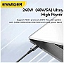 ���� ������ USB-C to USB-C 1.0m 240W Essager (EXCTT3-CG0G-P)