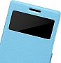  NILLKIN Huawei Ascend P6 - Fresh Series Leather Case (Blue)