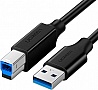 ������ ��� �������� USB 3.0 AM/BM 2.0m US210 black Ugreen (10372)