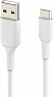 ���� ������ USB 2.0 AM to Type-C 1.0m BRAIDED white Belkin (CAB002BT1MWH)