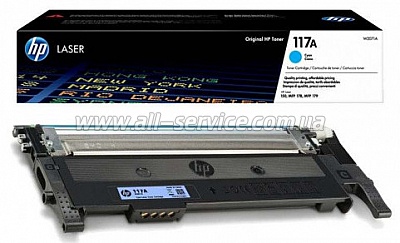  HP 117A  CLJ 150/ 178/ 179 Cyan (W2071A)