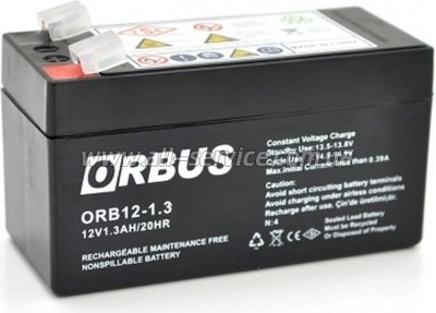    Orbus ORB1213 AGM 12V 1.3Ah (ORB1213)