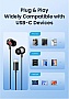 �������� Vention Echo Lite USB-C In-Ear Wired Black (GBBBAV)