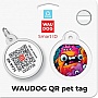 Адресник для животных WAUDOG Smart ID с QR паспортом Адресник для животных WAUDOG Smart ID с QR паспортом