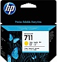  HP 711 DesignJet 120/ 520 Yellow 3-Pack (CZ136A)