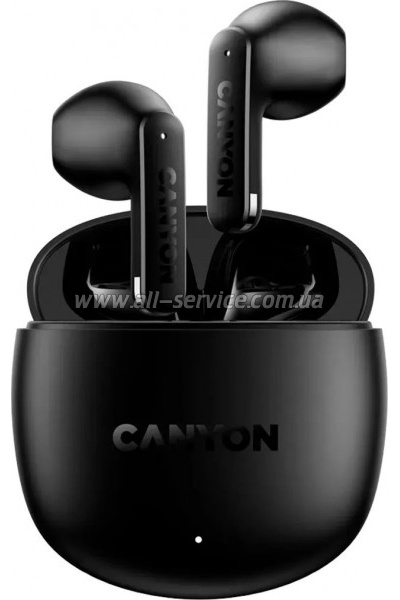 Наушники Canyon OnGo 13 TWS Black (CNS-TWS13B) Наушники Canyon OnGo 13 TWS Black (CNS-TWS13B)