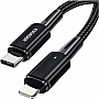 ���� ������ USB-C to Lightning 0.5m 20W black Essager (EXCTL-CGB01)