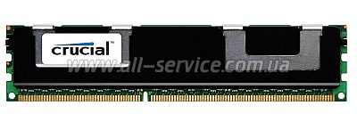 4Gb Micron Crucial DDR3, 1333Mhz, ECC REG Dual Ranked (CT51272BQ1339)