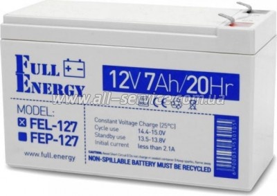    Full Energy 12V 7Ah (FEL-127)