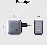 Зарядний пристрій Vention 1xUSB-C PD70W + 1xUSB QC3.0 22.5W GaN + cable USB-C to USB-C 1.0m 5A gray (TZ-FCGH0-EU) Зарядний пристрій Vention 1xUSB-C PD70W + 1xUSB QC3.0 22.5W GaN + cable USB-C to USB-C 1.0m 5A gray (TZ-FCGH0-EU)