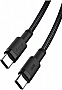 ���� ������ USB-C to USB-C 1.0m 100W braided black XO (NBQ199_�_Black)