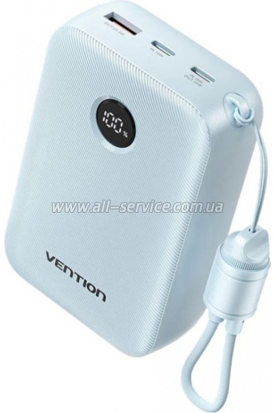 ������� ������������� Vention 20000mAh 22.5W PD Blue (FKBL0-C)