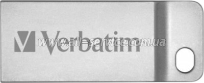  Verbatim 64GB Metal Executive Silver USB 2.0 (98750)