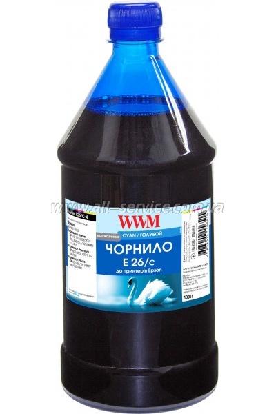 WWM  Epson Expression Premium XP-600/ XP-605/ XP-700 1000 Cyan  (E26/C-4)