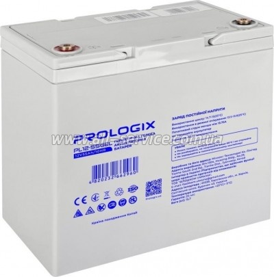    Prologix 12V - 55Ah GEL (PL12-55GEL)