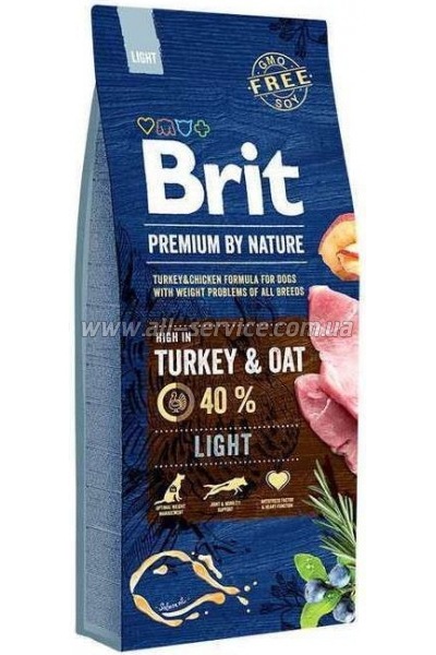     Brit Premium Dog Light 15 (8595602526604)