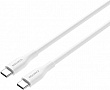 ���� ������ USB-C to USB-C 1.0m CC60SC10 60W Silicon White Canyon (CNS-CC60SC10W)