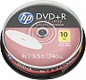 ���� HP DVD+R 8.5GB 8X DL IJ PRINT 10�� Spindle (69306/DRE00060WIP-3)