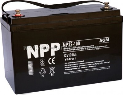 �������������� ������� NPP 12V 100Ah (NP12-100)