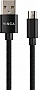���� ������ USB 2.0 AM to Micro 5P 1m nylon black Vinga (VCPDCMNB1BK)