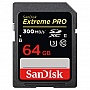   SanDisk 64GB SDXC C10 UHS-II Extreme Pro (SDSDXPK-064G-GN4IN)