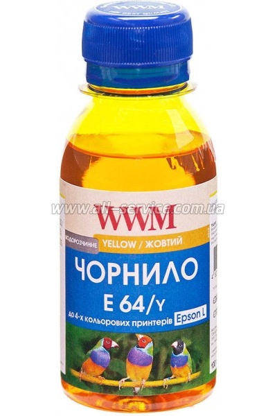  WWM  Epson L110/ L210/ L355 100 Yellow (E64/Y-2)