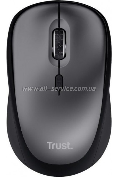  Trust Yvi+ Silent Eco Wireless Black (24549)