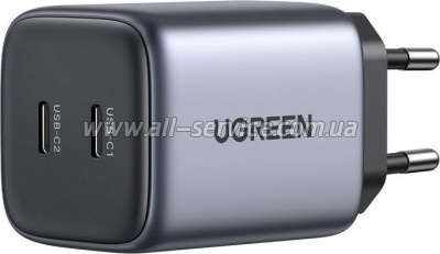 �������� ������� Ugreen 2xUSB GAN PD 40W CD294 (90573)