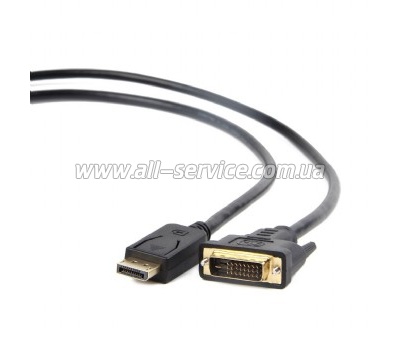  Cablexpert  DisplayPort-DVI, 3   (CC-DPM-DVIM-3M)