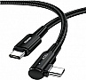 ���� ������ USB-C to USB-C 3.0m 100W 90� corner black Essager (EXCTT1-CGWTC01)