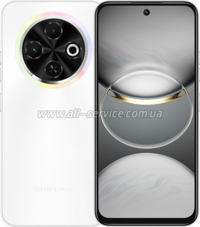  Tecno Spark 30C 4/128GB Orbit White (4894947051777)