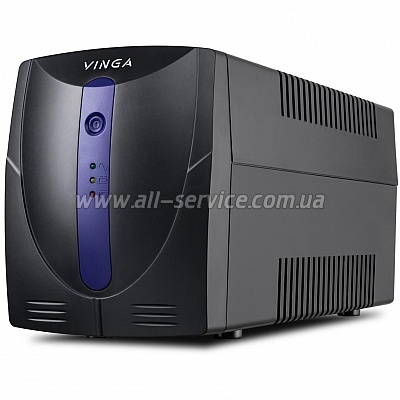  Vinga LED 800VA plastic case (VPE-800P)