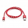  USB 2.0 AM to Lightning 2color nylon 1m red Vinga (VCPDCLNB31R)