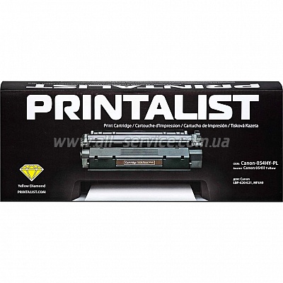  PRINTALIST Canon LBP-620/ 621/ MF640  Canon 054H Yellow (Canon-054HY-PL)