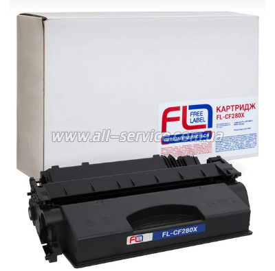  FREE Label HP LJ PRO 400/ M425/ M401/  CF280X (FL-CF280X)