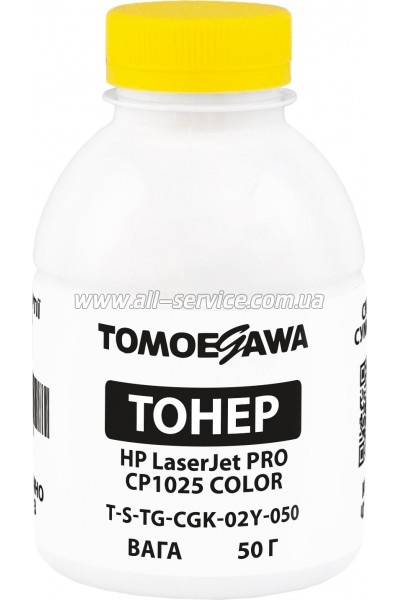 ����� Tomoegawa HP LaserJet Pro CP1025 color ����� 50� Yellow (TSM-CGK-02Y-050)